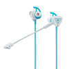 Turtle Beach Battle Buds In-Ear Gaming Headset for Mobile & PC with 3.5mm, Xbox Series X/S, Xbox One, PS5, PS4, PlayStation, Switch - Lightweight, In-Line Controls - White/Teal