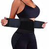 VENUZOR Waist Trainer Belt for Women - Waist Cincher Trimmer - Slimming Body Shaper Belt - Sport Girdle Belt (UP Graded)(Black,Small)