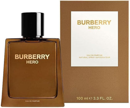 Burbery Hero For Men Perfume EDP Spray 3.3 oz
