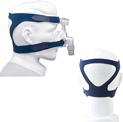 Universal Replacement Headgear for Full Mask, Replace Part CPAP Ventilator Headband (Without Mask) (Blue)