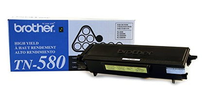 Brother® TN-580 High-Yield Black Toner Cartridge