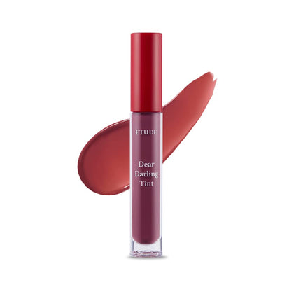 ETUDE Dear Darling Water Gel Tint (#PK003 Sweet Potato Red)(21AD) | Long-lasting Effect up with Fruity, Juicy, Moist, and Vivid coloring