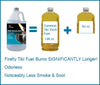 Non-Toxic, Biodegradable Citronella Tiki Torch Fuel - Odorless Oil - Significantly Longer Burn - Lower Smoke - 1 Gallon