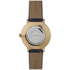 Timex Women's Celestial Dress 38mm Watch - Glitter Dial & Gold-Tone Case with Blue Textured Leather Strap