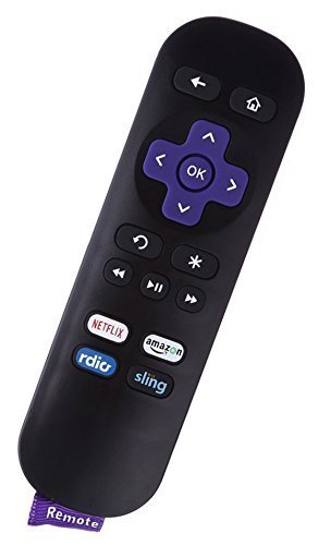 Smartby Replaced roku Sling 1 New IR Remote Compatible with Roku 1 2 3 4 HD LT XS XD Roku Express Roku Premiere, DO NOT Support for Roku Stick or Roku TV