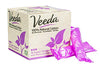 Veeda 100% Natural Cotton Compact BPA-Free Applicator Tampons Chlorine, Toxin and Pesticide Free, Super, 16 Count