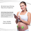 Pixie Tunes Premium Award-Winning Baby Bump Headphones; #1 Pregnancy Speakers to Play Music, Sound and Talk to Your Baby, Green