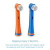 Brusheez® Electronic Toothbrush Replacement Brush Heads 2 Pack (Buddy The Bear)