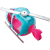 Barbie Helicopter, Pink and Blue with Spinning Rotor, for 3 to 7 Year Olds (Amazon Exclusive)