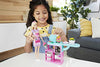 Barbie Florist Doll & Playset, Flower-Making Station with Molds, 3 Dough Colors & Accessories, Blonde Fashion Doll