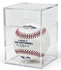 Baseball Display Case, UV Protected Acrylic Cube Baseball Holder Square Clear Box Memorabilia Display & Storage Sports Official Baseball Display Case - Autograph Display - Fits Official Size Ball