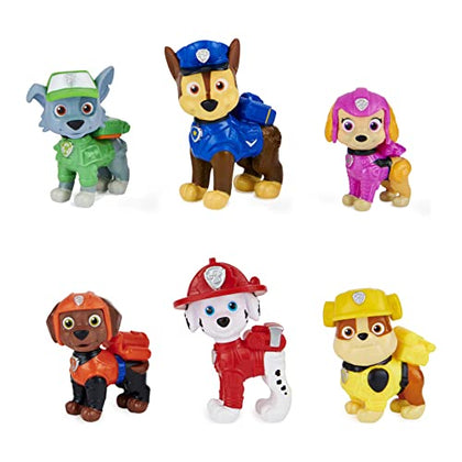 Paw Patrol, Movie Pups Gift Pack with 6 Collectible Toy Figures, Kids Toys for Ages 3 and Up