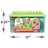 CoComelon Patch Academy, 53 Large Building Blocks Includes 6 Character Figures, Officially Licensed Kids Toys for Ages 18 Month by Just Play