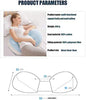 WYXunPlanet Pregnancy Pillow Maternity Side Sleeping Pillow Pregnancy for Pregnant Women,Support for Back Hips Legs Belly for Maternity Women,Maternity Pillow with Removable Cotton Cover(Blue)