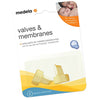 Medela Spare Valves and Membranes, 2 Sets, Authentic Medela Replacement Parts Designed for All Medela Breast Pumps Except Sonata and Freestyle, Made Without BPA