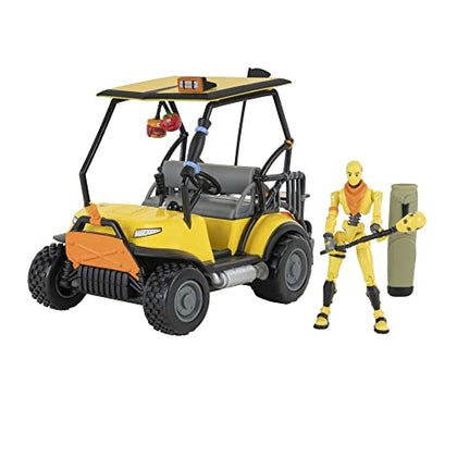 Fortnite Deluxe Feature Vehicle, Crash Test ATK, Electronic RC Vehicle with 4-inch Articulated Dummy Figure, Harvesting Tool, and Accessory - Amazon Exclusive