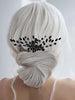 Earent Bride Wedding Hair Comb Black Crystal Hair Pieces Rhinestone Hair Accessories Bridal Side Combs for Women and Girls