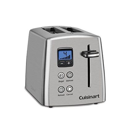 Cuisinart CPT-415P1 Countdown Metal Toaster, 2-Slice, Brushed Stainless