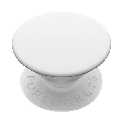 PopSockets: Phone Grip with Expanding Kickstand, Pop Socket for Phone - White