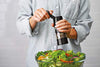 Kuhn Rikon Adjustable Ratchet Grinder with Ceramic Mechanism for Salt, Pepper and Spices, 8.5 x 2.25 inches, Black