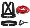 YNXing Resistance Training Rope Explosive Force Bounce Physical Training Resistance Rope Improving Speed, Stamina and Strength (2m Kit)