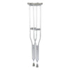 BodyMed Aluminum Crutches, Adult, Medium, 5' 2