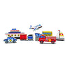 Melissa & Doug Vehicles Wooden Chunky Puzzle - Plane, Train, Cars, and Boats (9 pcs)