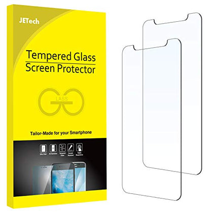 JETech Screen Protector for iPhone 11 and iPhone XR 6.1-Inch, Tempered Glass Film, 2-Pack
