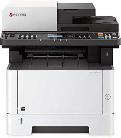 Kyocera ECOSYS M2040dn Monochrome Multifunctional Laser Printer (Print/Copy/Scan), 42ppm, Up to Fine 1200 dpi, Duplex, Mobile Print, 5 Line LCD Screen w/Hard Key Panel, Gigabit Ethernet, USB, 512 MB