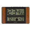 La Crosse Technology Wall/Table Clock, 6.61-inch x 11.1-inch x 1.14-inch (513-1417CH-INT)