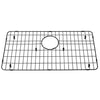MONSINTA Kitchen Sink Grid and Sink Protectors, Stainless Steel Sink Grids for Bottom of Kitchen Sink, Black Color, 26