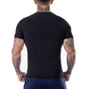 Kewlioo Mens Sauna Suit Shirt - Heat Trapping Sweat Compression Apparel Vest, Shapewear Top, Gym Exercise Versatile Heat Shaper Jacket (Black, S)