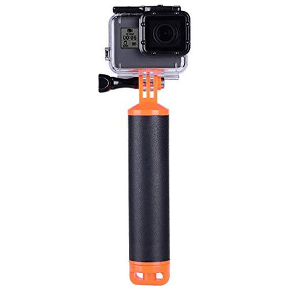 Suptig Hand Grip Waterproof Handle Monopod Floating Mount for Gopro Hero 12, 11, 10, 9, 8, 7, 6, 5, 4, 3+, 3, 2, 1, Hero Session Gopro Max, Fusion DJI osmo More Action Cam