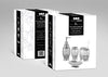 Creative Scents Decorative Bathroom Accessories Set Brushed Silver - 4 Piece Bathroom Set Includes: Soap Dispenser, Toothbrush Holder, Soap Dish and Tumbler, in Beautiful Gift Box (Dublin)