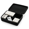 caseling Card Game Case. Fits Cards Against Humanity Card Game. Fits up to 1650 Cards. Includes 6 Moveable Dividers. (Not for Sleeved Cards)