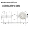 Zeesink Sink Protectors for Kitchen Sink,Kitchen Sink Grid,Sink Grate Size 24 13/16