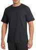 Champion mens Classic Jersey Tee T Shirt, Black, X-Small US