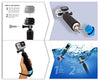 Waterproof Floating Hand Grip Compatible with GoPro Hero 11 10 9 8 7 6 5 4 3+ 2 1 Session Black Silver Handler & Handle Mount Accessories Kit for Water Sport and Action Cameras (Blue)