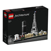 LEGO Architecture Skyline Collection 21044 Paris Skyline Building Kit With Eiffel Tower Model and other Paris City Architecture for build and display (649 Pieces)