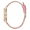 GUESS Women's 36mm Watch - Pink Strap Pink Dial Rose Gold Tone Case