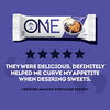 ONE Protein Bars, Blueberry Cobbler, Gluten Free Protein Bars with 20g Protein and only 1g Sugar, Guilt-Free Snacking for High Protein Diets, 2.12 oz (12 Count)