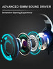 ZIUMIER Z20 White Gaming Headset for PC PS4 PS5 Xbox One Controller, Wired Over-Ear Headphone with Noise Canceling Microphone, RGB LED Light, Bass Surround Sound