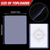 Hard Card Sleeves PVC Trading Card Holder Clear Protective Sleeves Holder for Baseball Card, Sports Cards, Trading Card, Game Card 3 x 4 Inch (36 Pieces)