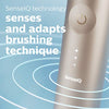 Philips Sonicare 9900 Prestige Rechargeable Electric Power Toothbrush with SenseIQ, Champagne, HX9990/11