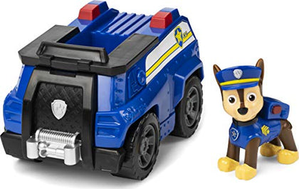 Paw Patrol, Chases Patrol Cruiser Vehicle with Collectible Figure, for Kids Aged 3 and Up