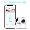 Sense-U Smart 2K Video Baby Monitor, FSA&HSA Eligible, Pan/Tilt, Person/Baby Crying/Motion Detection, 2-Way Talk, Night Vision, Background Audio, No Monthly Fee (Compatible with Smart Baby Monitor)
