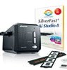 Plustek OpticFilm 8200i AI - 35mm Film & Slides Scanner. IT 8 Calibration Target + SilverFast Ai Studio 9, 7200 dpi Resolution 64Bit HDRi , Mac/PC