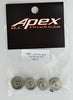 Apex RC Products 48 Pitch 32T 33T 34T 35T Aluminum Pinion Gear Set #9754