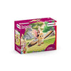 Schleich bayala, 2-Piece Playset, Toys for Girls and Boys Ages 5-12 Years Old, Fairy in Flight with Glam Owl