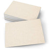321Done Blank Rustic 4x6 Cards (Set of 50) - Thick, Heavy Cardstock - Make Invites, Greeting, Note, Thank You Cards - Plain Kraft for Writing, Stamping, Printing, Art - No Envelopes - Made in USA